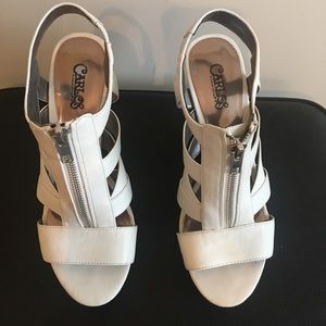White Wedges. Worn twice.